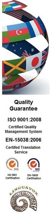 A DEDICATED MANCHESTER TRANSLATION SERVICES COMPANY WITH ISO 9001 & EN 15038/ISO 17100